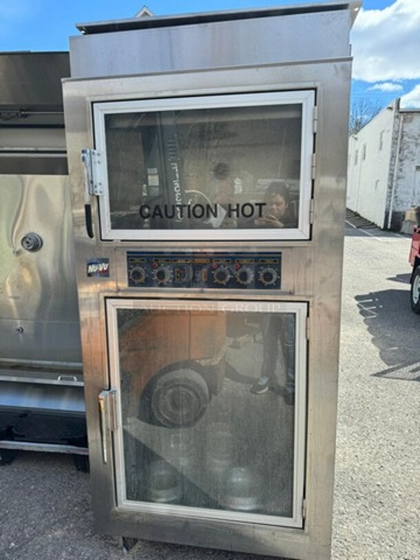 Nu-vu SUB-123 Electric Combination Oven And Proofer 208V, 36X25X77 Very nice condition, On Casters! - Image 2 of 8