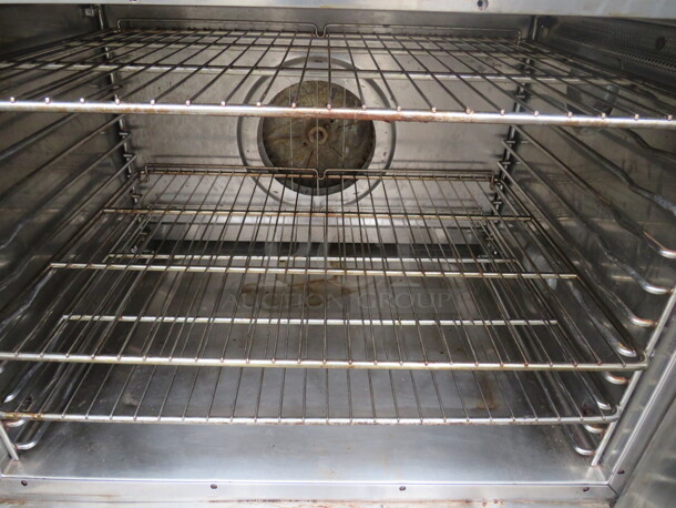 Hobart Double Stack Electric Convection Oven. 2XBID. Unable To Test. 2 Ovens Makes 1 UNIT!!! 38X38X66 - Image 3 of 3