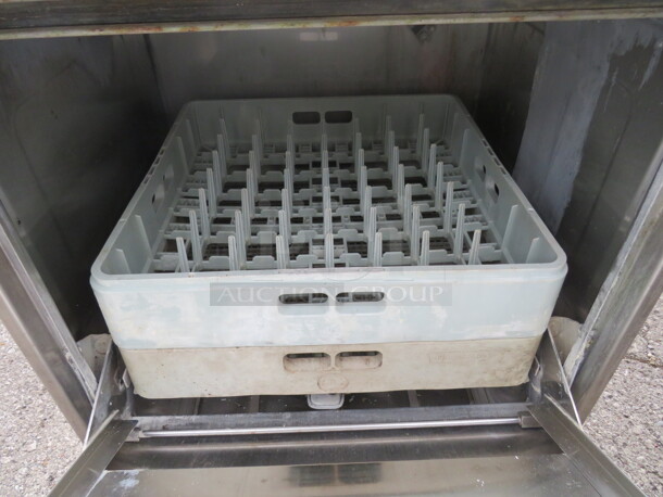 One Stainless Steel Hobart Under Counter Dishwasher. Model# LX18. 24X25X34 - Image 2 of 3