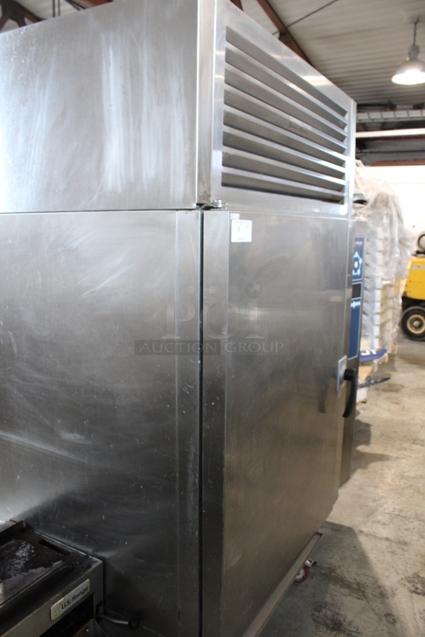 Alto Shaam Model QC50E Stainless Steel Commercial Electric Powered Quick Chiller Blast Chiller w/ Roll In Rack, Metal Shelves and 3 Probes. 208/230 Volts, 3 Phase. 51x41x76.5 - Image 4 of 11