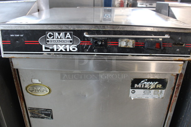 CMA Energy Mizer Model L-1X16 Stainless Steel Commercial Undercounter Dishwasher. 115 Volts, 1 Phase. 24x24x40 - Image 2 of 7