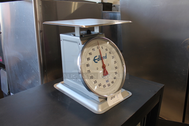 Edlund HD 100 Metal Countertop 100 Pound Scale.  - Image 2 of 4