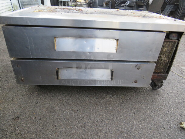 One Turbo Air 2 Drawer Chef Base On Casters. Model# TCBE-52SDR. 52X32X26. $5471.03. 