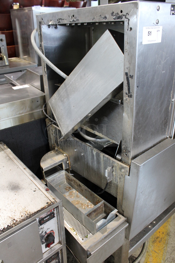 CMA Model CMA-44 Stainless Steel Commercial Conveyor Dishwasher. 64x30x70 - Image 4 of 9