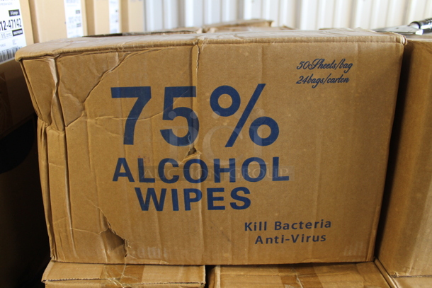 PALLET LOT of 26 BRAND NEW Cases of Alcohol Wipes. 26 Times Your Bid! - Image 2 of 4
