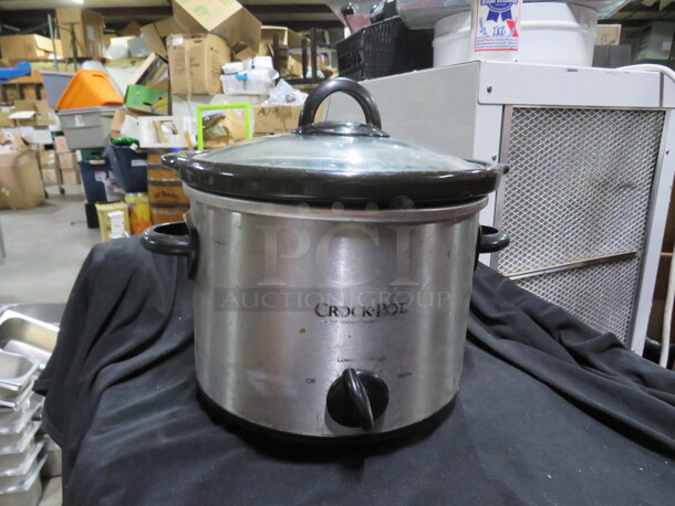 One Crock Pot #SCR300-SS. 120 Volt.