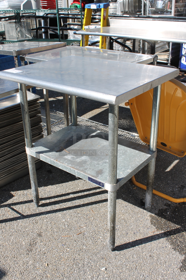 Stainless Steel Table w/ Metal Under Shelf. - Image 2 of 4