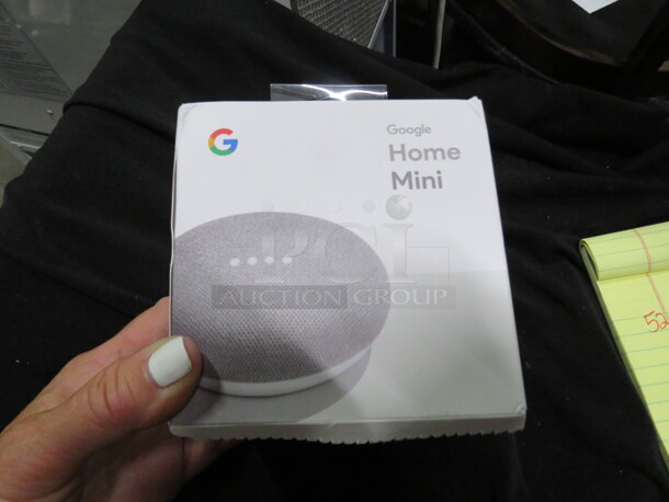 One Google Mini Home.