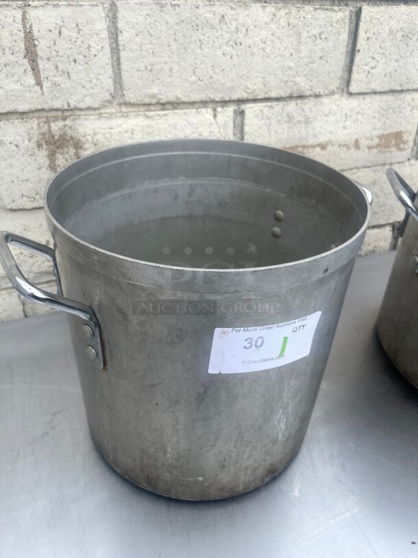 Commercial Aluminum Cooking Pot NSF  - Image 4 of 5