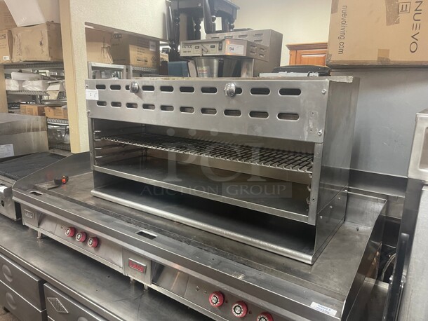 Fully Refurbished! Wolf Commercial Gas Cheese Melter NSF Tested and Working! - Image 3 of 11