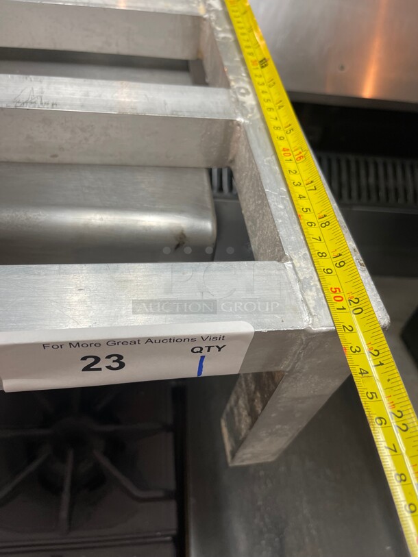Clean! Commercial Aluminum Dunnage Rack NSF  36x20x8 - Image 6 of 7