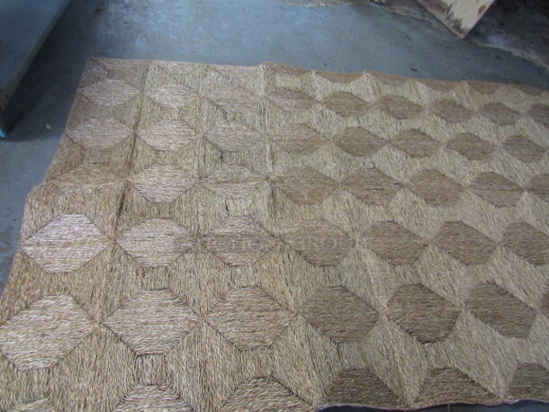 One Grass Rug. - Image 3 of 3