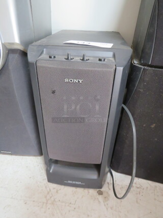 One Sony Super Acoustic Loaded Woofer. #SA-W303. 