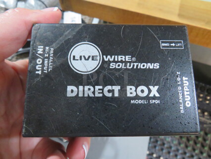 One Live Wire Solutions Direct Box. #SPDI.