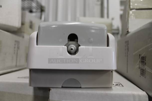24 BRAND NEW IN BOX! Thunder Group White Poly Wall Mount Soap Dispensers. 24 Times Your Bid! - Image 4 of 6