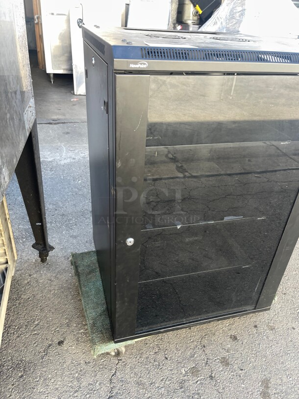 Commercial Video Audio Holding Glass Cabinet NSF  - Image 4 of 5