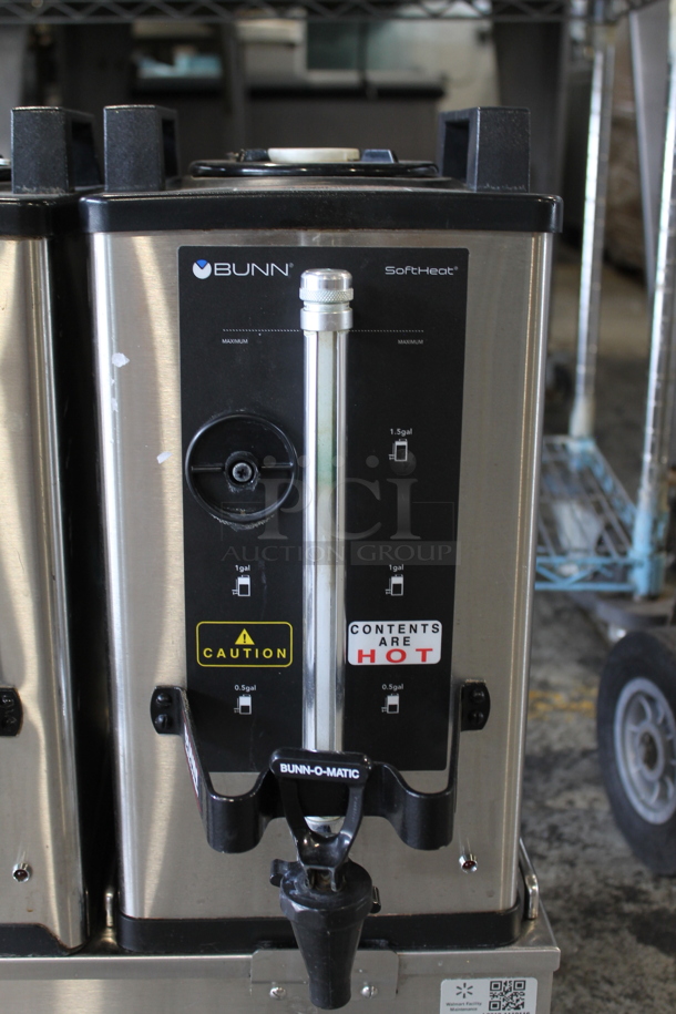 Bunn 2SH STAND Stainless Steel Commercial Countertop Server Stand w/ 2 Bunn Server Satellites. - Image 4 of 8