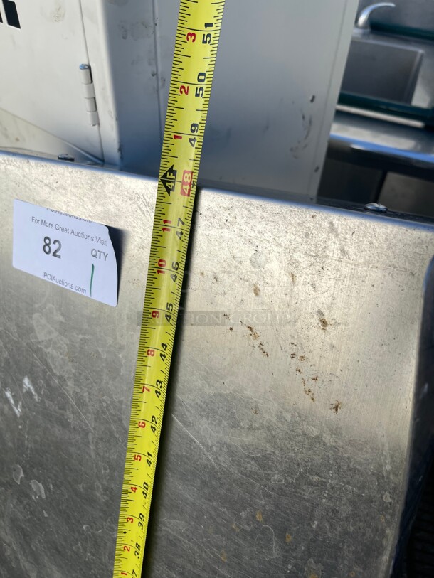 Commercial Stainless Steel Shelve NSF great Shape - Image 5 of 6