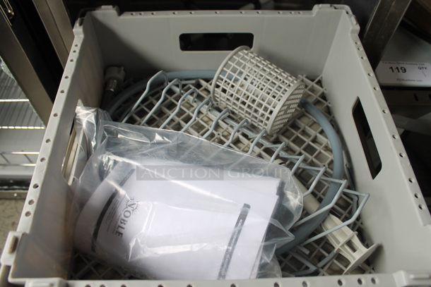 BRAND NEW SCRATCH AND DENT! 2023 Noble 495HTGW22 Stainless Steel Commercial Undercounter Glass Washer. 208-240 Volts, 1 Phase. - Image 9 of 11