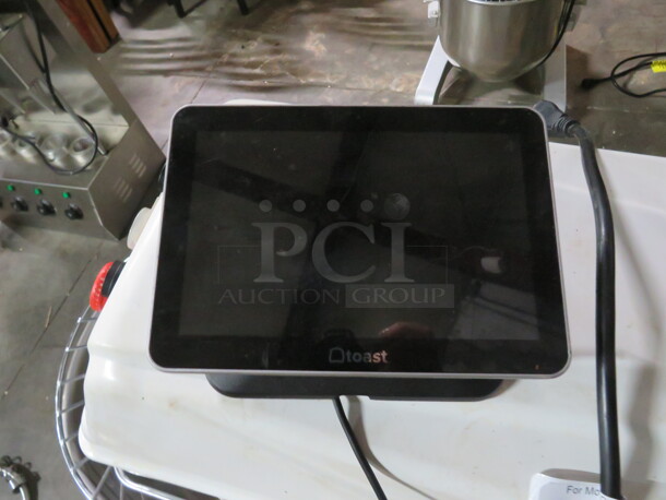 One Toast POS Monitor. #LS8622BK41062. - Image 1 of 3