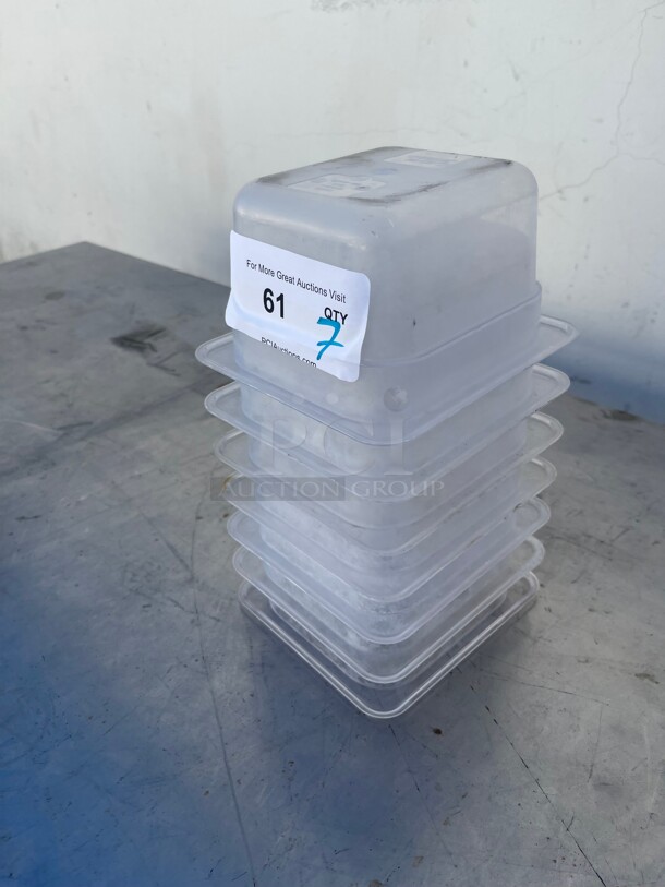 Nice! Commercial Plastic Food Grade Containers NSF 1/4 Size - Image 2 of 5