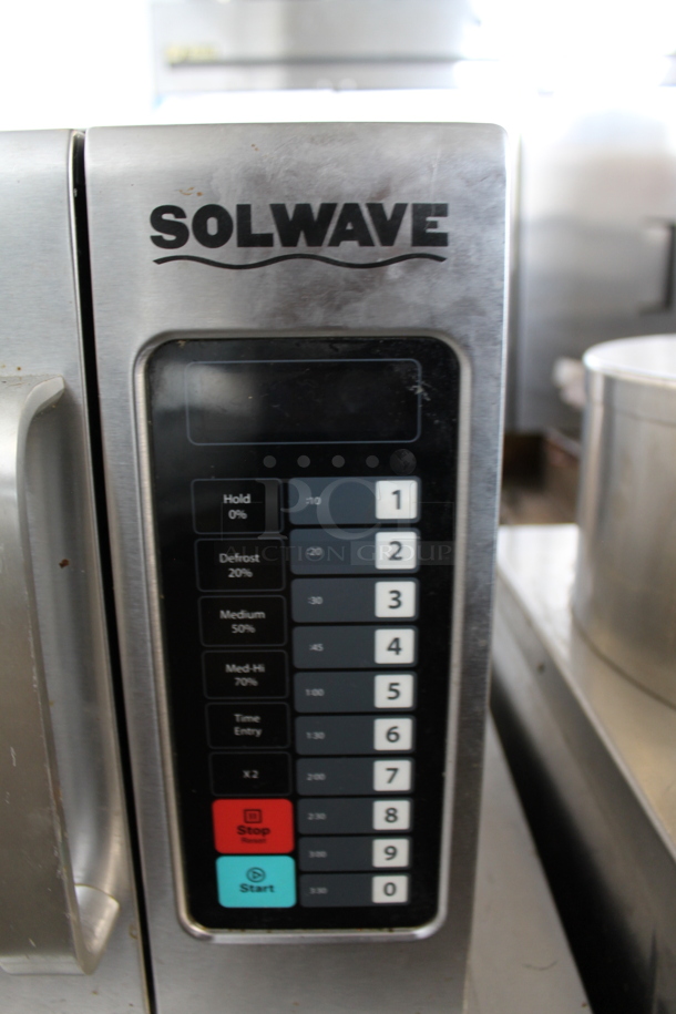 Solwave 180MW1800T Stainless Steel Commercial Countertop Microwave Oven. 208-230 Volts, 1 Phase. - Image 2 of 5