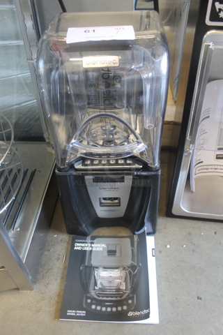 BRAND NEW! Blendtec ICB5/ABC5 Connoisseur 825 with Sound Enclosure and 90 oz. WildSide+ Jar. 120 Volts, 1 Phase. Unit Has Only Been Used a Few Times! Tested and Working!
