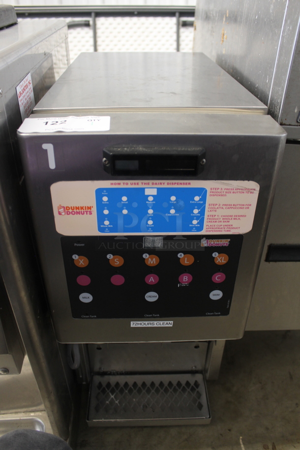 2010 Taylor C005-12 Stainless Steel Commercial Countertop Dairy Dispenser. 120 Volts, 1 Phase. Tested and Powers On But Does Not Get Cold - Image 1 of 5