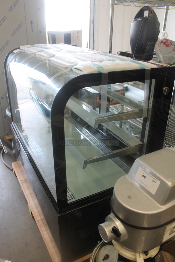 BRAND NEW SCRATCH AND DENT! CW-370R Stainless Steel Commercial Floor Style Refrigerated Deli Display Case Merchandiser. 110-120 Volts, 1 Phase. Tested and Working! - Image 3 of 5