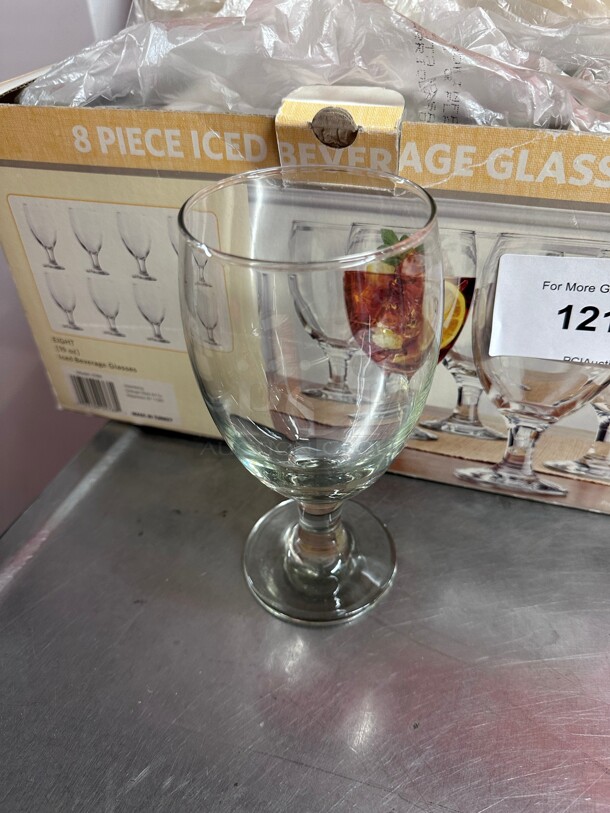 New! Beautiful 19 oz. Customizable All Purpose Wine Glass NSF Heavy Duty  - Image 4 of 5