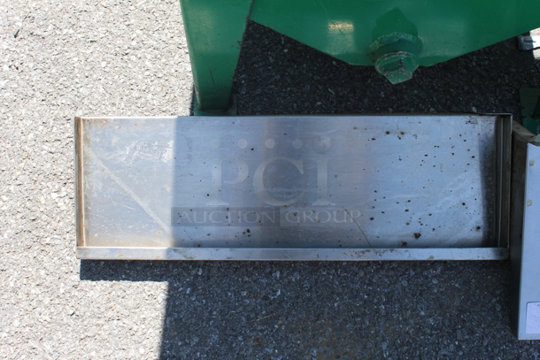 3 Various Stainless Steel Shelves. 3 Times Your Bid! - Image 4 of 4