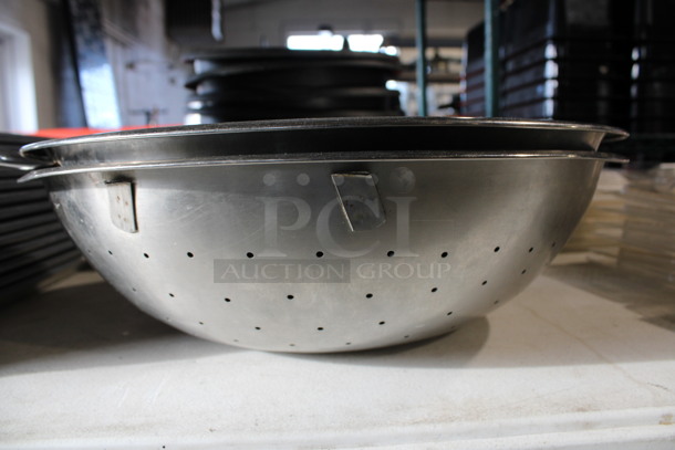 2 Various Metal Colanders. Includes 16x16x5. 2 Times Your Bid! - Image 3 of 3