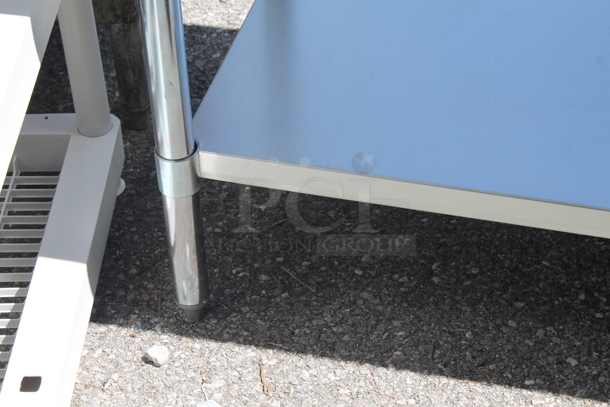 Stainless Steel Table w/ Metal Under Shelf. - Image 3 of 3