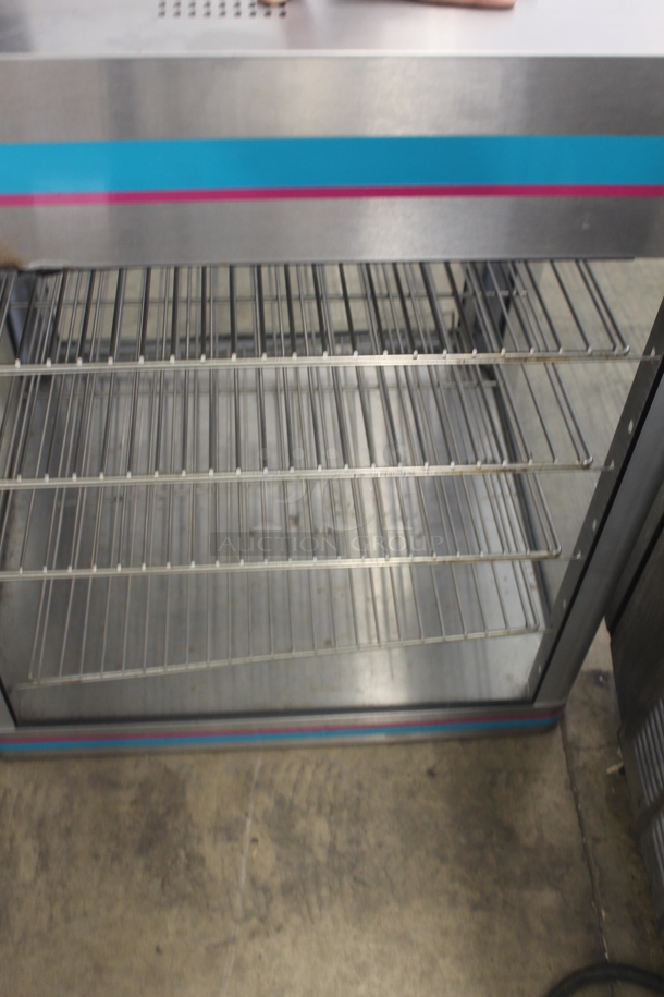Star HFD-3 Stainless Steel Commercial Countertop Heated Display Case Merchandiser. 120 Volts, 1 Phase. Tested and Working! - Image 4 of 8