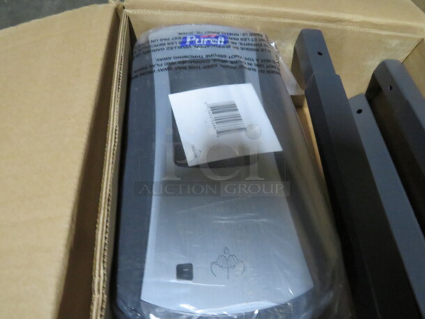 One NEW Purell Hand Sanitizing Station. Assembly Required. - Image 3 of 3