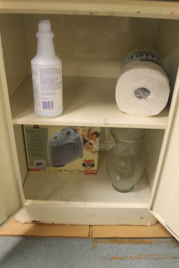 ALL ONE MONEY! Lot of Chair, Extension Cord and Wood Cabinet. - Image 5 of 6