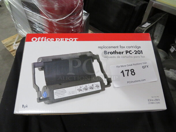 One Brother PC-201 Replacement Fax Cartridge.