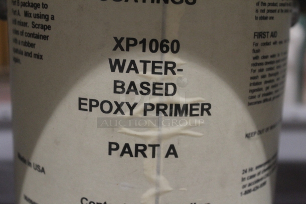 Gray Metal 7 Tier Shelving Unit w/ Contents Including Propoxy, Water Based Primer and Defoamer. BUYER MUST REMOVE. - Image 5 of 8