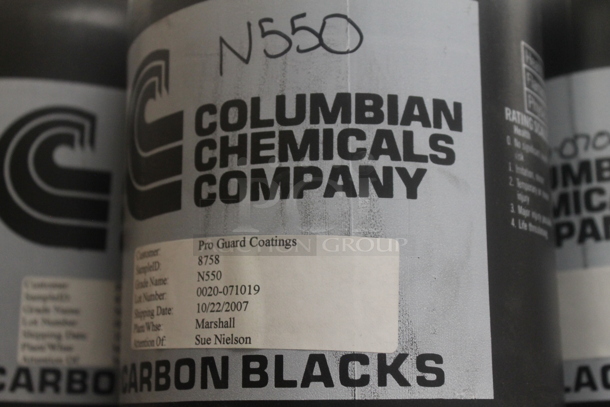 Gray Metal 6 Tier Shelving Unit w/ Contents Including Tiles and Metal Tins. BUYER MUST REMOVE. - Image 2 of 10