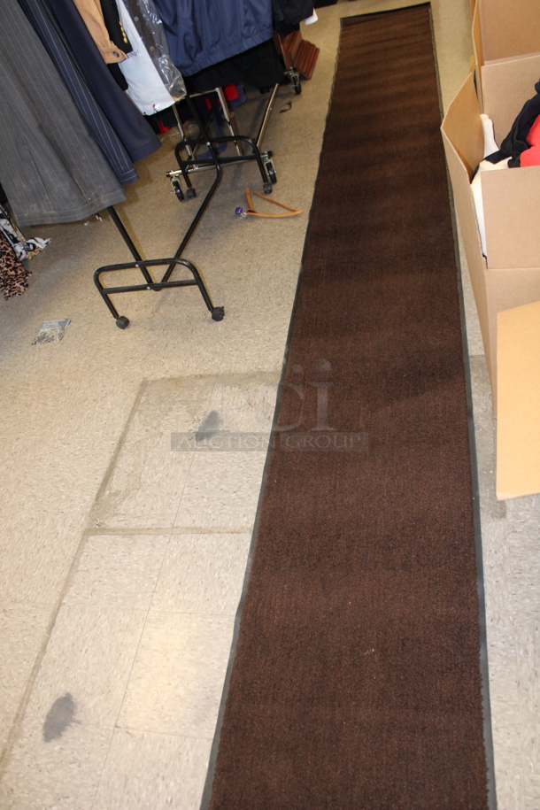 2 Brown Runners with Rubber Backing. 2 Times Your Bid! - Image 8 of 9