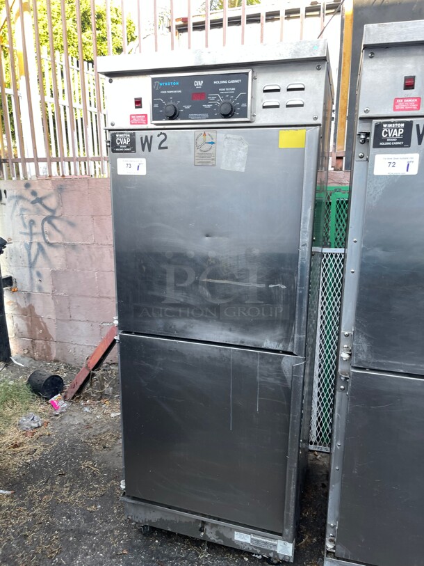 WOW! Winston CVap 22cf Electric Commercial Holding Cabinet Full Size w/ Fan NSF 220 Volt 1 Phase Tested and Working! - Image 4 of 10