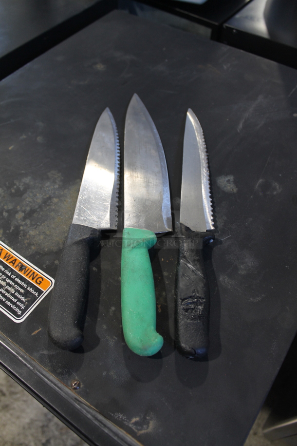 45 SHARPENED Stainless Steel Knives Including Chef. 45 Times Your Bid! - Image 2 of 2