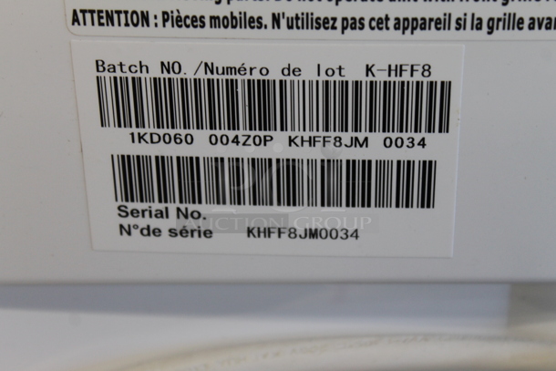 BRAND NEW SCRATCH AND DENT! Hisense DH-60K1SFRE00 60 Pint Capacity, 3-Speed Dehumidifier. 115 Volts, 1 Phase. Tested and Working! - Image 5 of 6