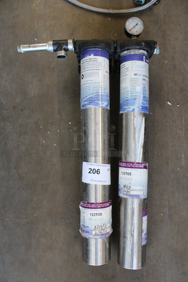 Fresh 2 Cartridge Water Filtration System. 15x5x26