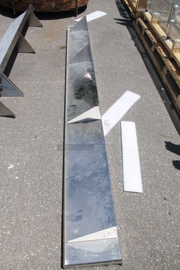 Stainless Steel Wall Mount Shelf - Image 4 of 4