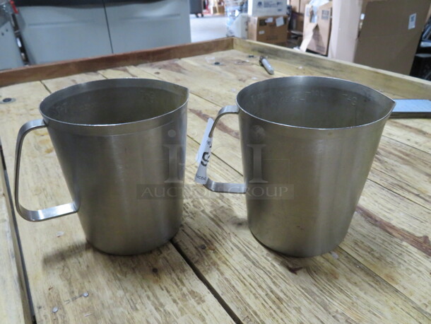 Stainless Steel Frothing Pitcher. 2XBID