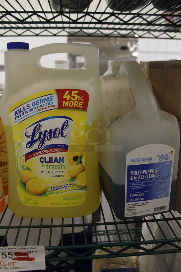 ALL ONE MONEY! Two Tier Lot of Various Items Including Cleaner, Butane Fuel and Bags - Image 8 of 10