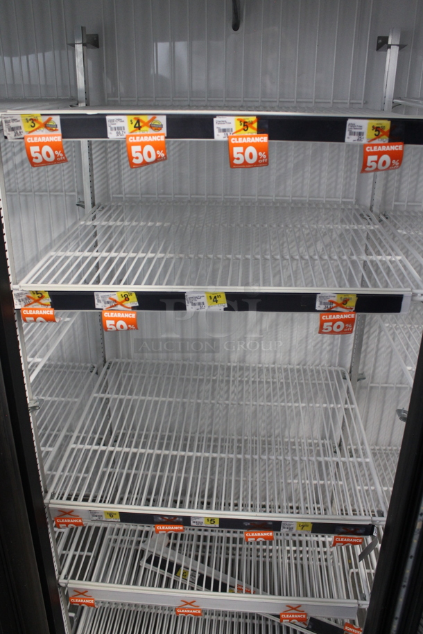 2016 True GDM-72F-HC-TSL01 ENERGY STAR Metal Commercial 3 Door Reach In Freezer Merchandiser w/ Poly Coated Racks. 115/208-230 Volts, 1 Phase. - Image 4 of 7