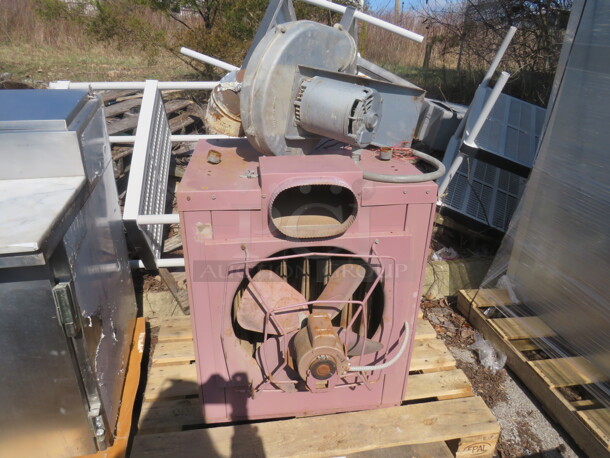 One Reznor Westinghouse Heater. 208-230 Volt. 3 Phase. 28X35X35 - Image 1 of 3