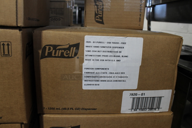 10 Boxes of BRAND NEW Purell 7820-01 Touch Free White Hand Sanitizer Dispensers. 10 Times Your Bid! - Image 3 of 4